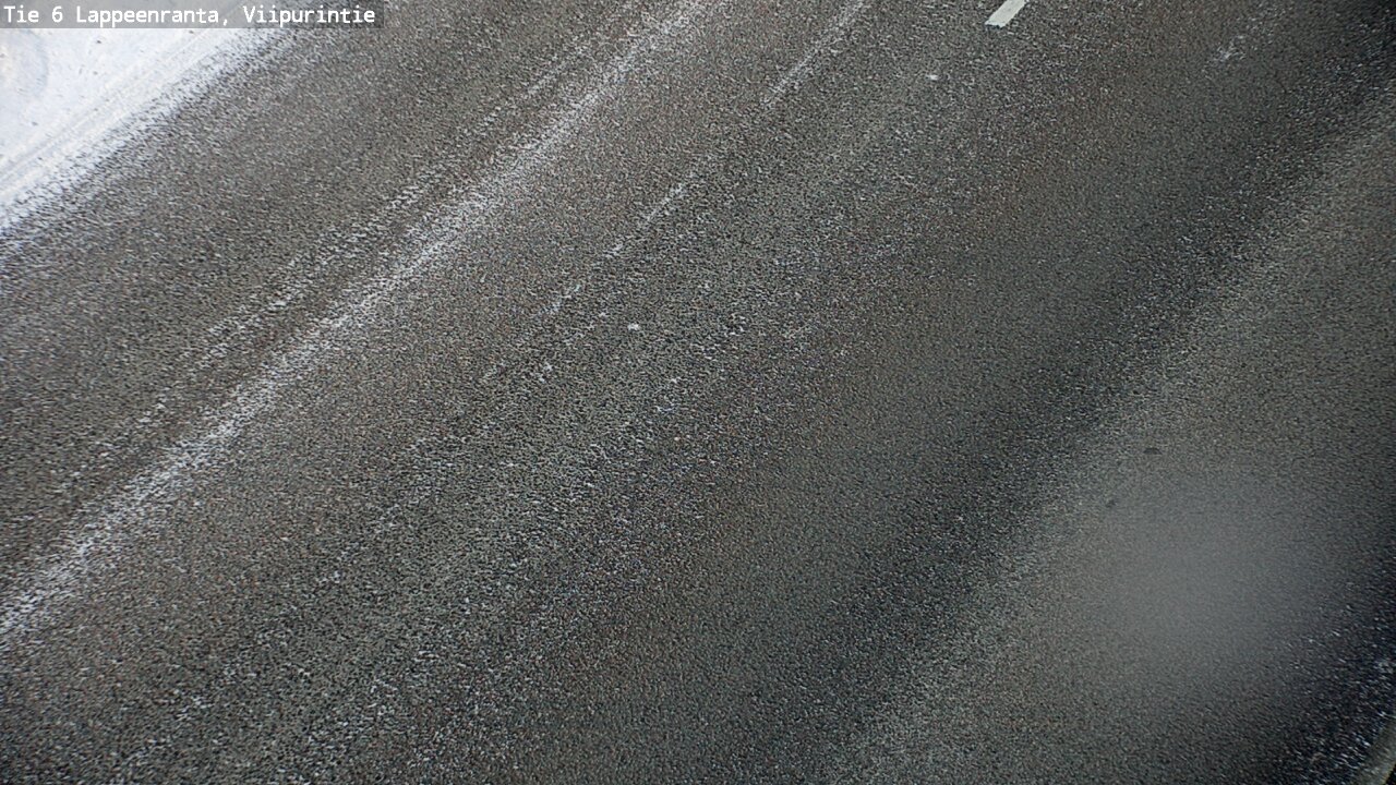 Weather Camera Image Road 6 Lappeenranta, Viipurintie, Lappeenranta, Etelä-Karjala