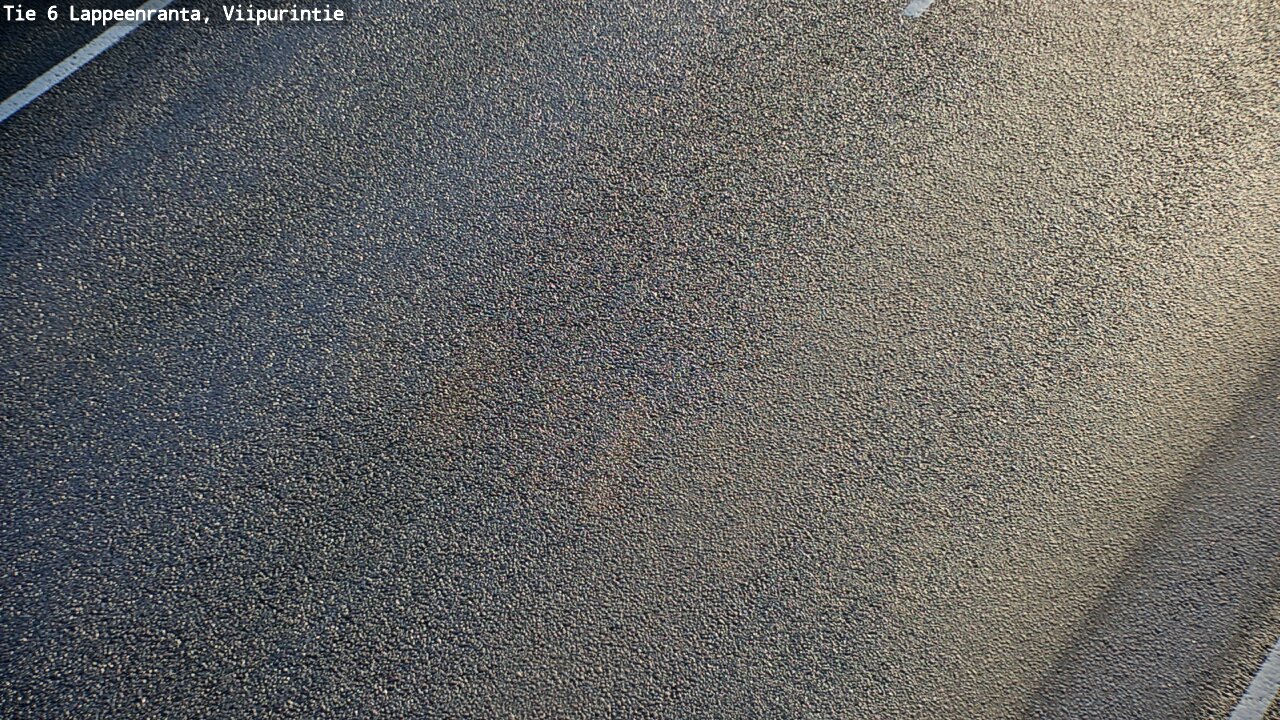 Weather Camera Image Road 6 Lappeenranta, Viipurintie, Lappeenranta, Etelä-Karjala