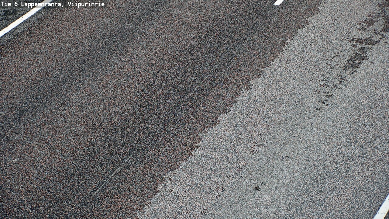 Weather Camera Image Road 6 Lappeenranta, Viipurintie, Lappeenranta, Etelä-Karjala