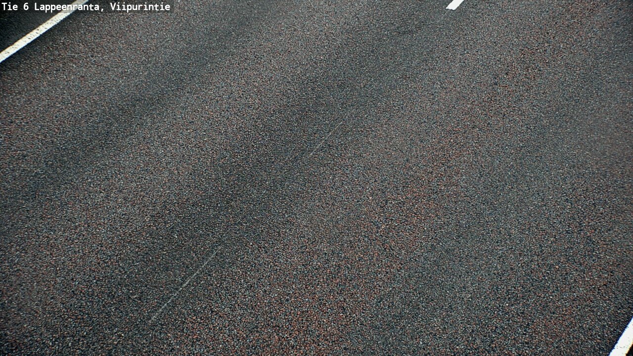 Weather Camera Image Väg 6 Villmanstrand, Viipurintie, Lappeenranta, Etelä-Karjala