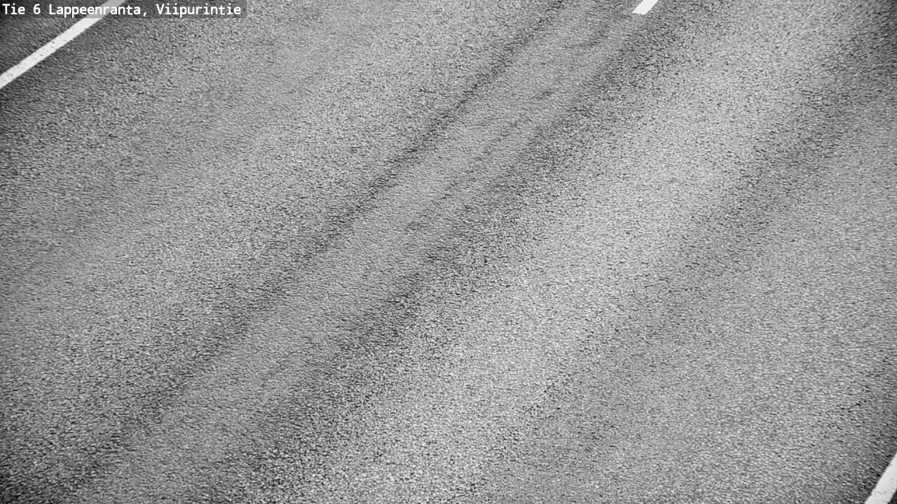 Weather Camera Image Väg 6 Villmanstrand, Viipurintie, Lappeenranta, Etelä-Karjala