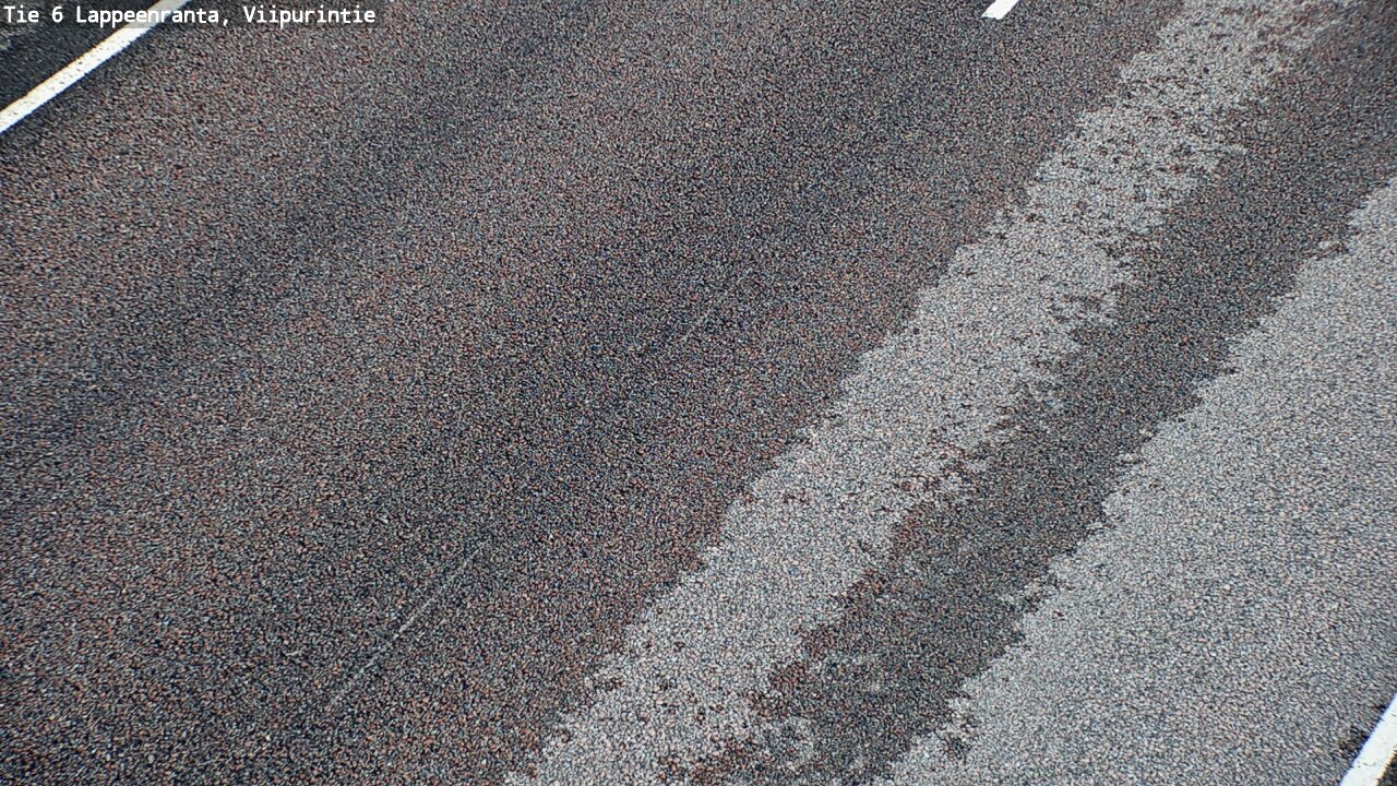 Weather Camera Image Road 6 Lappeenranta, Viipurintie, Lappeenranta, Etelä-Karjala