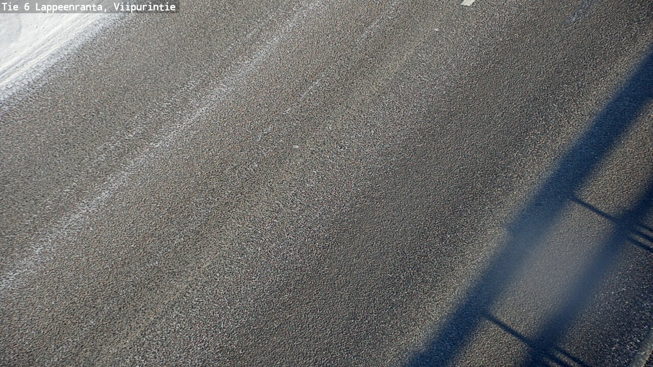 Weather Camera Image Road 6 Lappeenranta, Viipurintie, Lappeenranta, Etelä-Karjala
