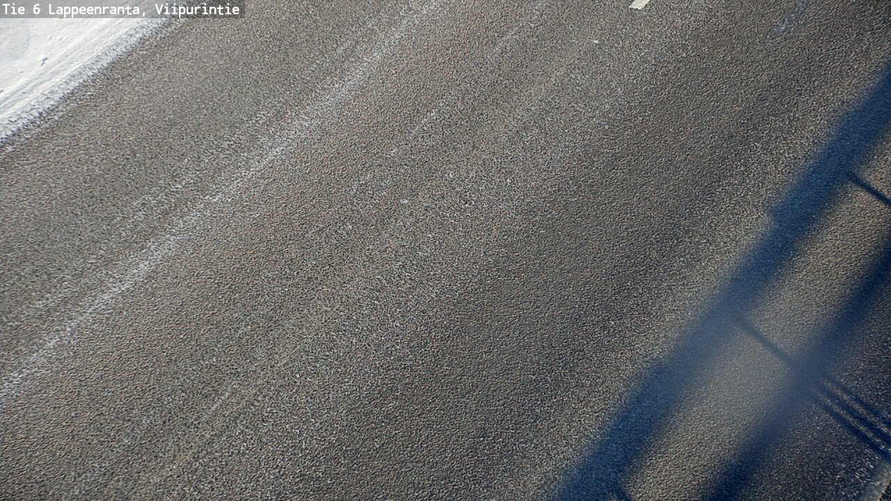 Weather Camera Image Road 6 Lappeenranta, Viipurintie, Lappeenranta, Etelä-Karjala