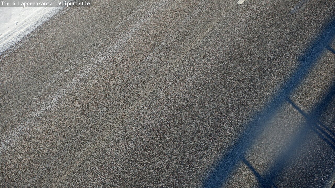 Weather Camera Image Road 6 Lappeenranta, Viipurintie, Lappeenranta, Etelä-Karjala