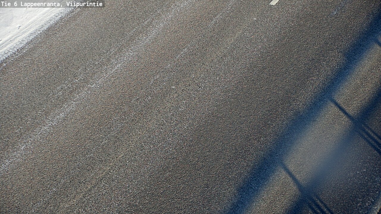 Weather Camera Image Road 6 Lappeenranta, Viipurintie, Lappeenranta, Etelä-Karjala