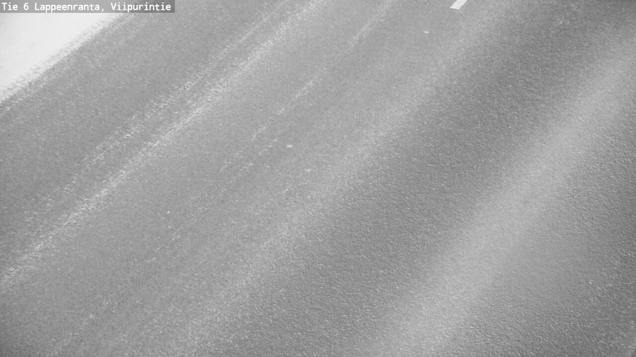 Weather Camera Image Road 6 Lappeenranta, Viipurintie, Lappeenranta, Etelä-Karjala