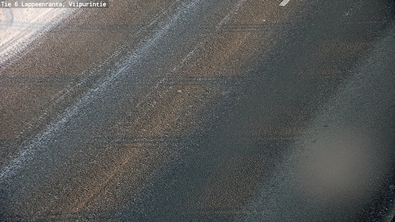 Weather Camera Image Road 6 Lappeenranta, Viipurintie, Lappeenranta, Etelä-Karjala