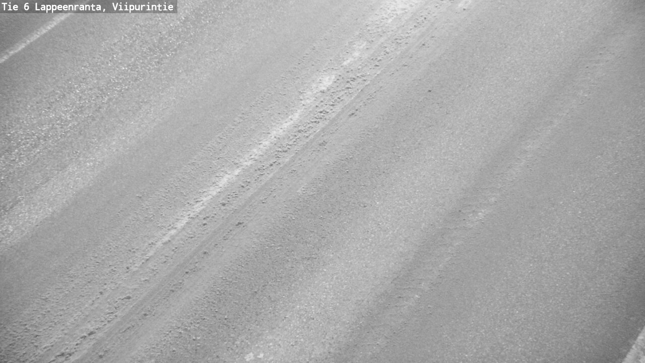 Weather Camera Image Väg 6 Villmanstrand, Viipurintie, Lappeenranta, Etelä-Karjala