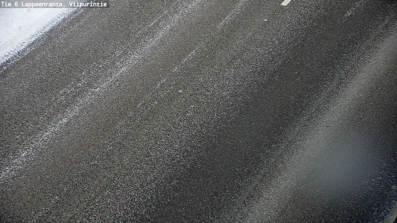 Weather Camera Image Road 6 Lappeenranta, Viipurintie, Lappeenranta, Etelä-Karjala