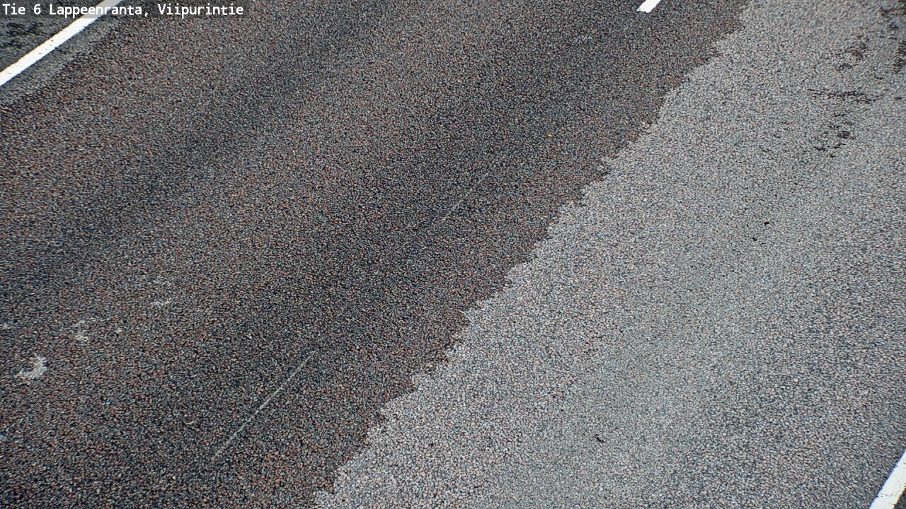 Weather Camera Image Road 6 Lappeenranta, Viipurintie, Lappeenranta, Etelä-Karjala