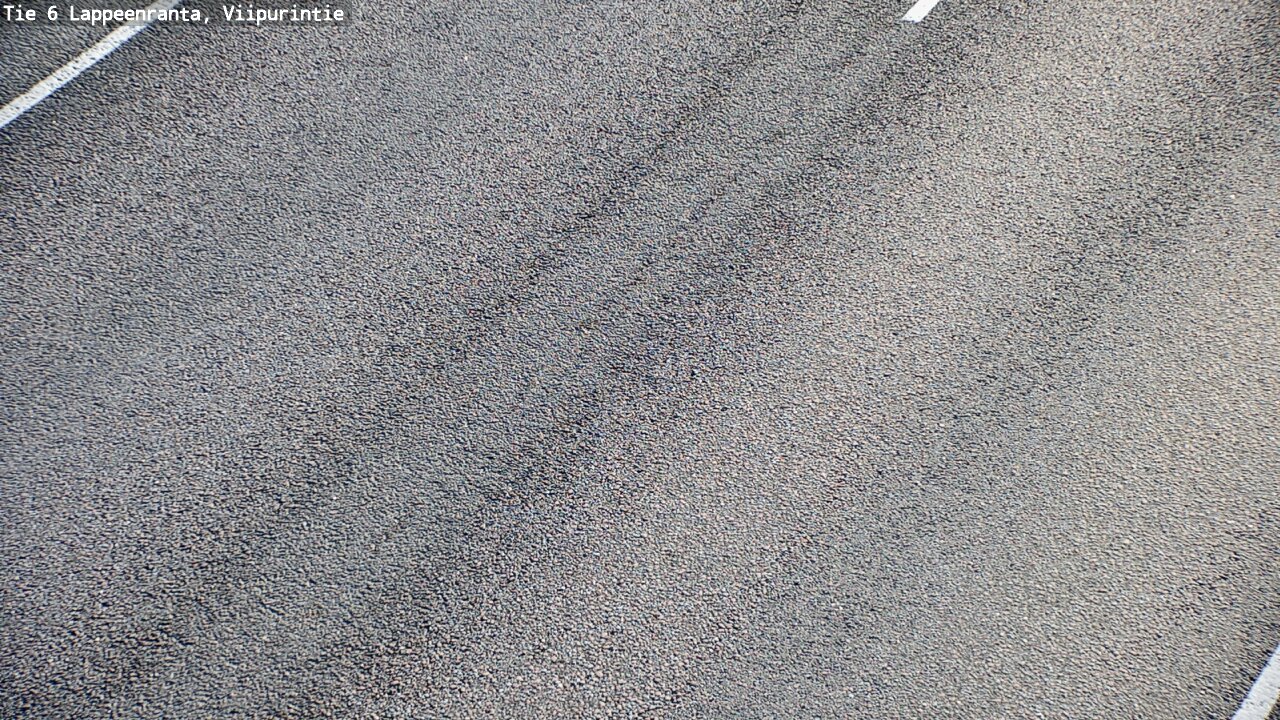 Weather Camera Image Väg 6 Villmanstrand, Viipurintie, Lappeenranta, Etelä-Karjala