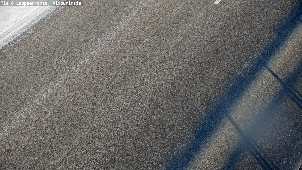 Weather Camera Image Road 6 Lappeenranta, Viipurintie, Lappeenranta, Etelä-Karjala