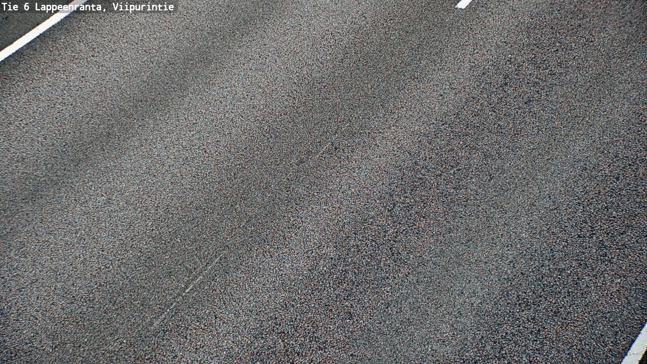 Weather Camera Image Road 6 Lappeenranta, Viipurintie, Lappeenranta, Etelä-Karjala