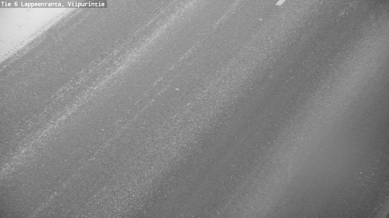 Weather Camera Image Road 6 Lappeenranta, Viipurintie, Lappeenranta, Etelä-Karjala