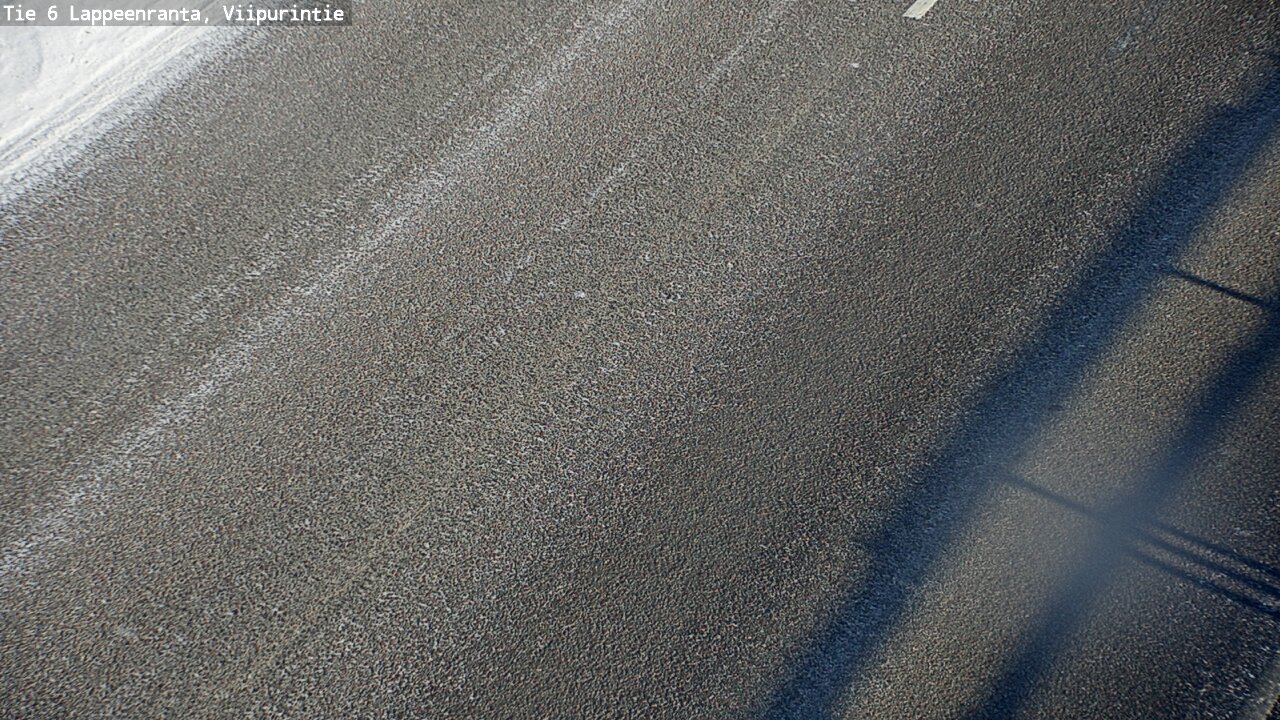 Weather Camera Image Road 6 Lappeenranta, Viipurintie, Lappeenranta, Etelä-Karjala