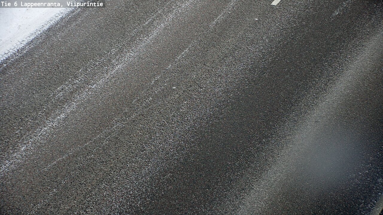 Weather Camera Image Road 6 Lappeenranta, Viipurintie, Lappeenranta, Etelä-Karjala
