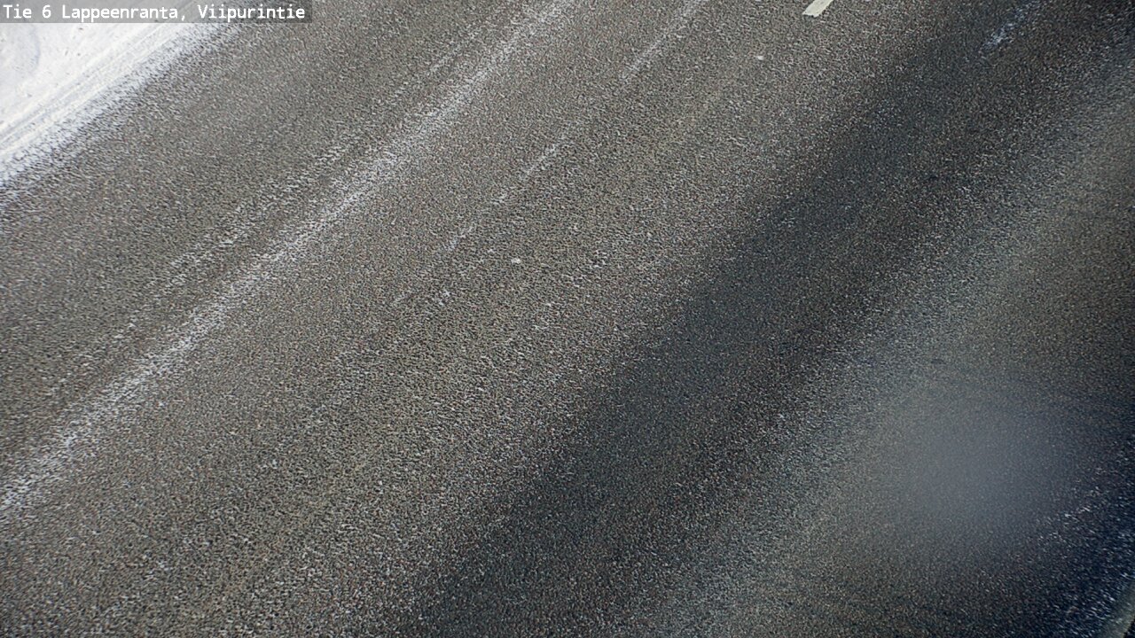 Weather Camera Image Road 6 Lappeenranta, Viipurintie, Lappeenranta, Etelä-Karjala