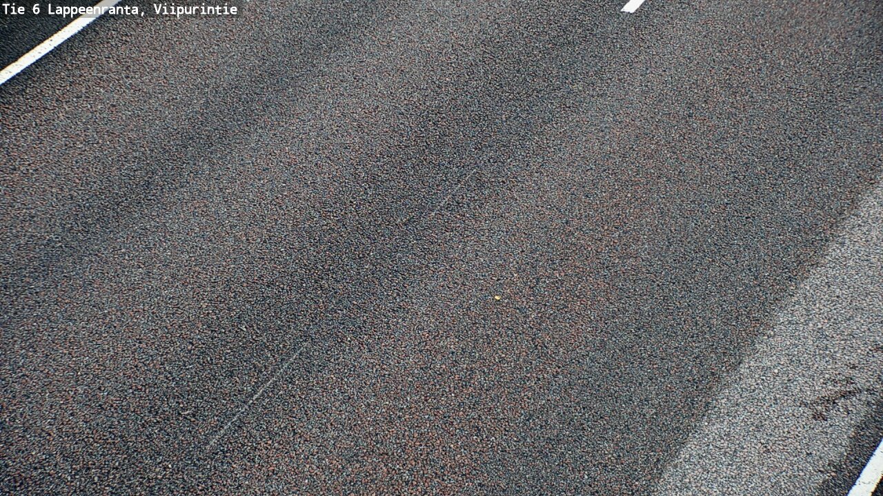 Weather Camera Image Road 6 Lappeenranta, Viipurintie, Lappeenranta, Etelä-Karjala