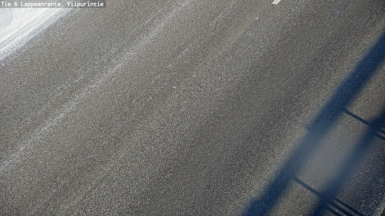 Weather Camera Image Road 6 Lappeenranta, Viipurintie, Lappeenranta, Etelä-Karjala