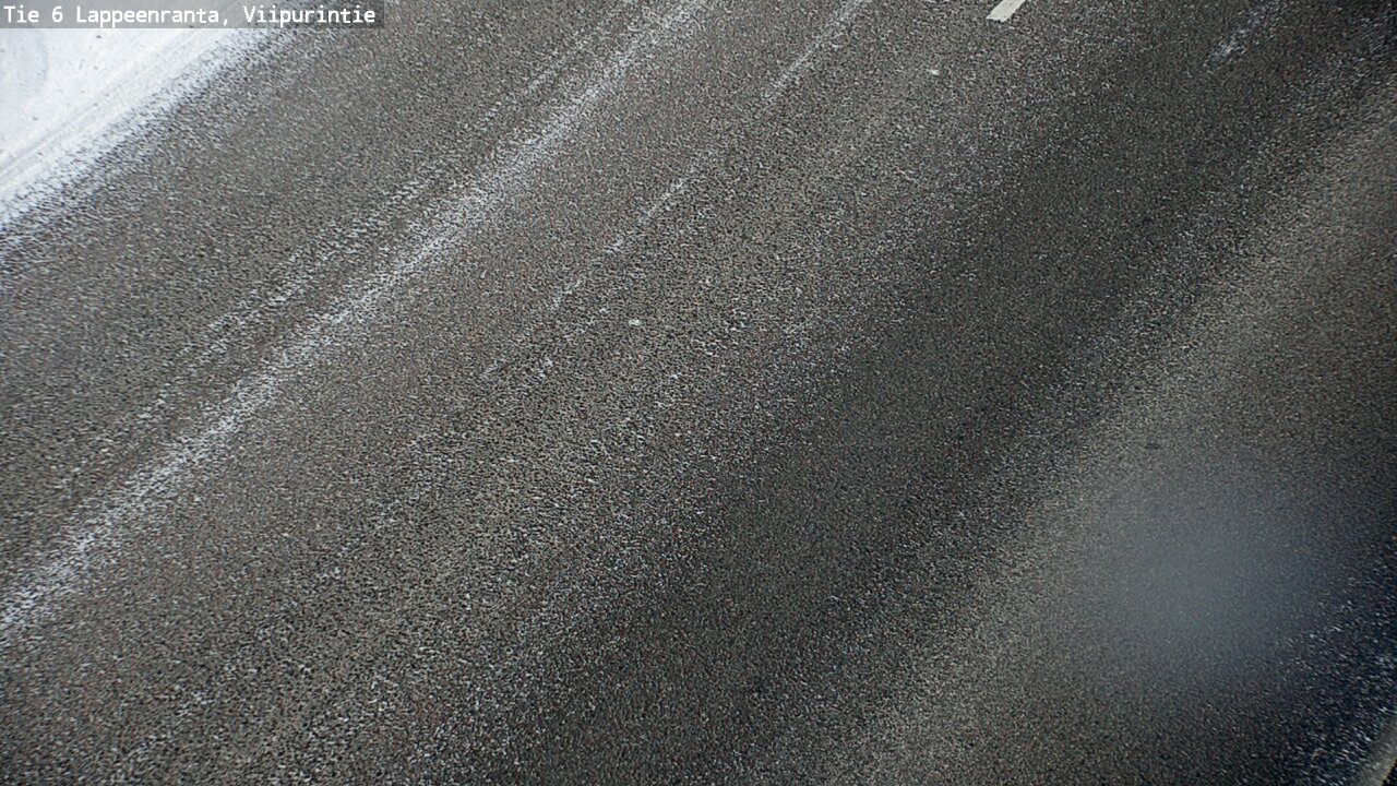 Weather Camera Image Road 6 Lappeenranta, Viipurintie, Lappeenranta, Etelä-Karjala