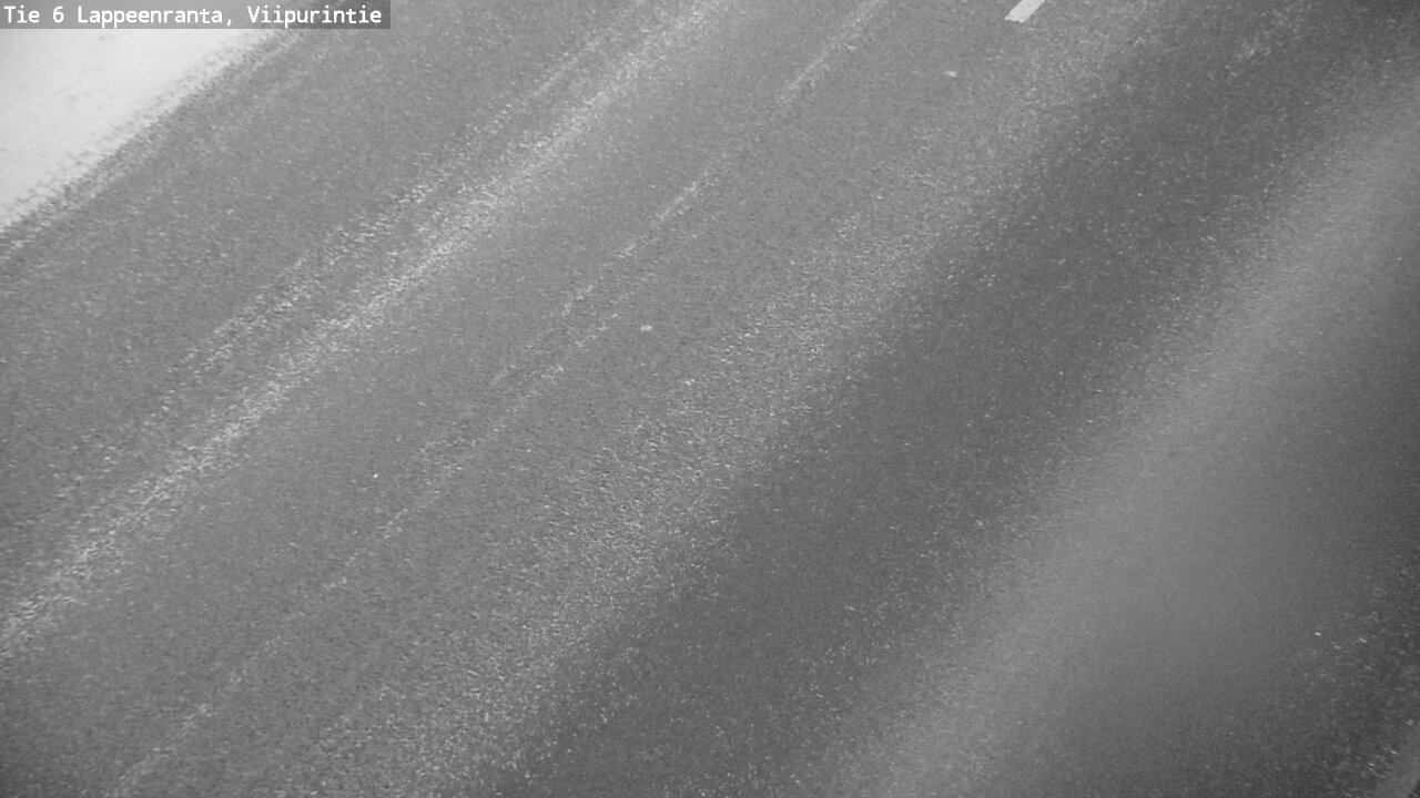 Weather Camera Image Road 6 Lappeenranta, Viipurintie, Lappeenranta, Etelä-Karjala