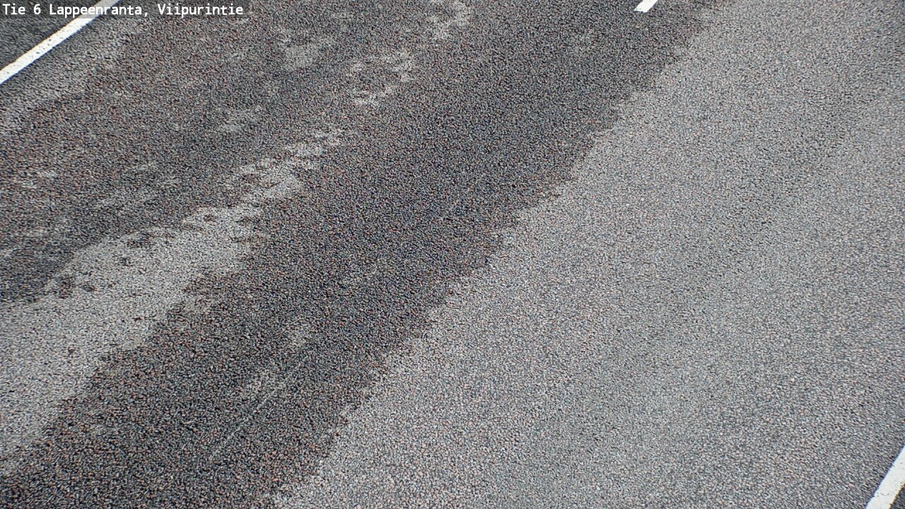 Weather Camera Image Road 6 Lappeenranta, Viipurintie, Lappeenranta, Etelä-Karjala