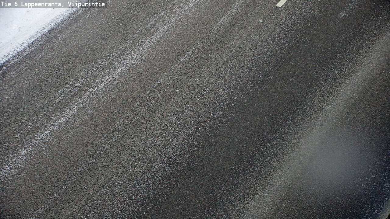 Weather Camera Image Road 6 Lappeenranta, Viipurintie, Lappeenranta, Etelä-Karjala