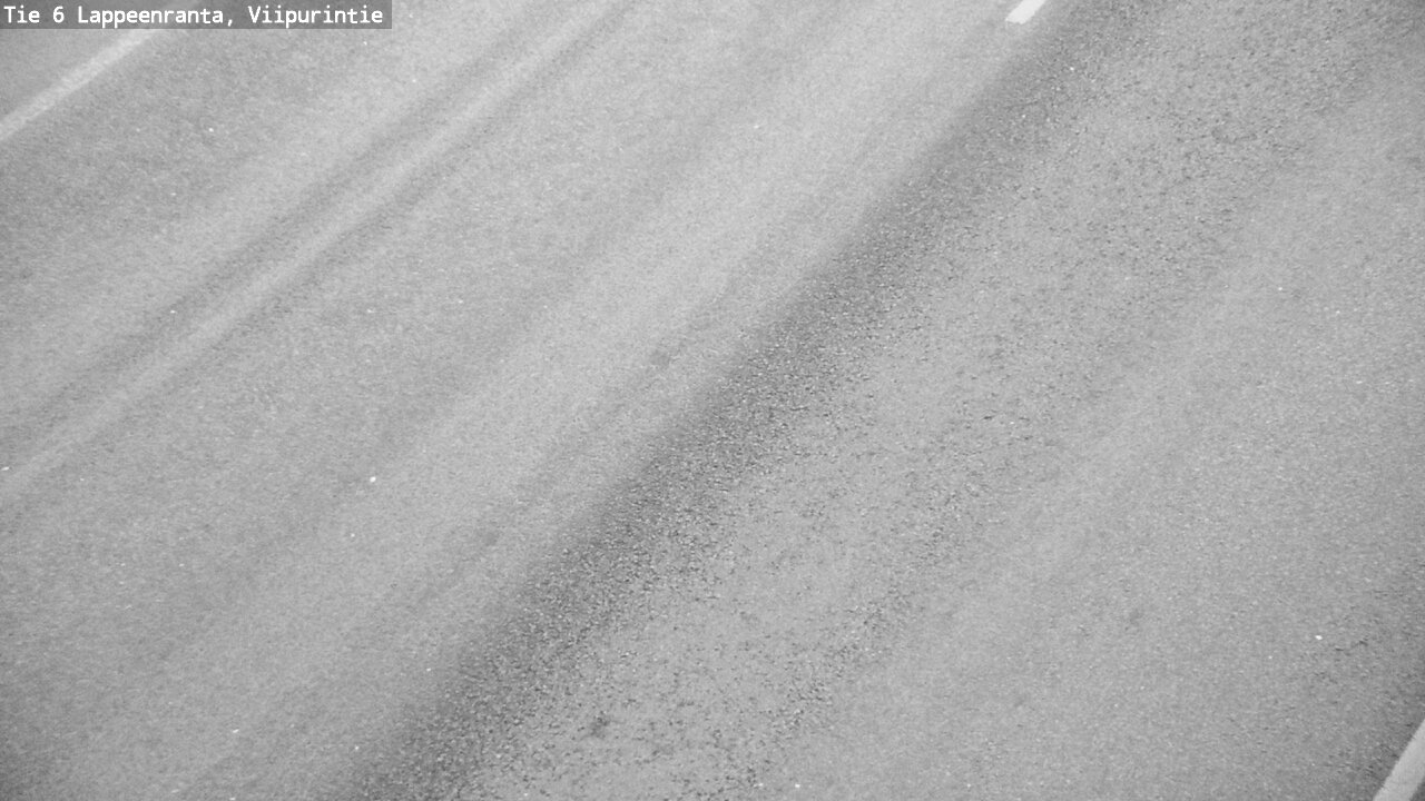 Weather Camera Image Road 6 Lappeenranta, Viipurintie, Lappeenranta, Etelä-Karjala