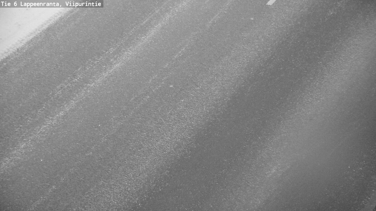 Weather Camera Image Road 6 Lappeenranta, Viipurintie, Lappeenranta, Etelä-Karjala