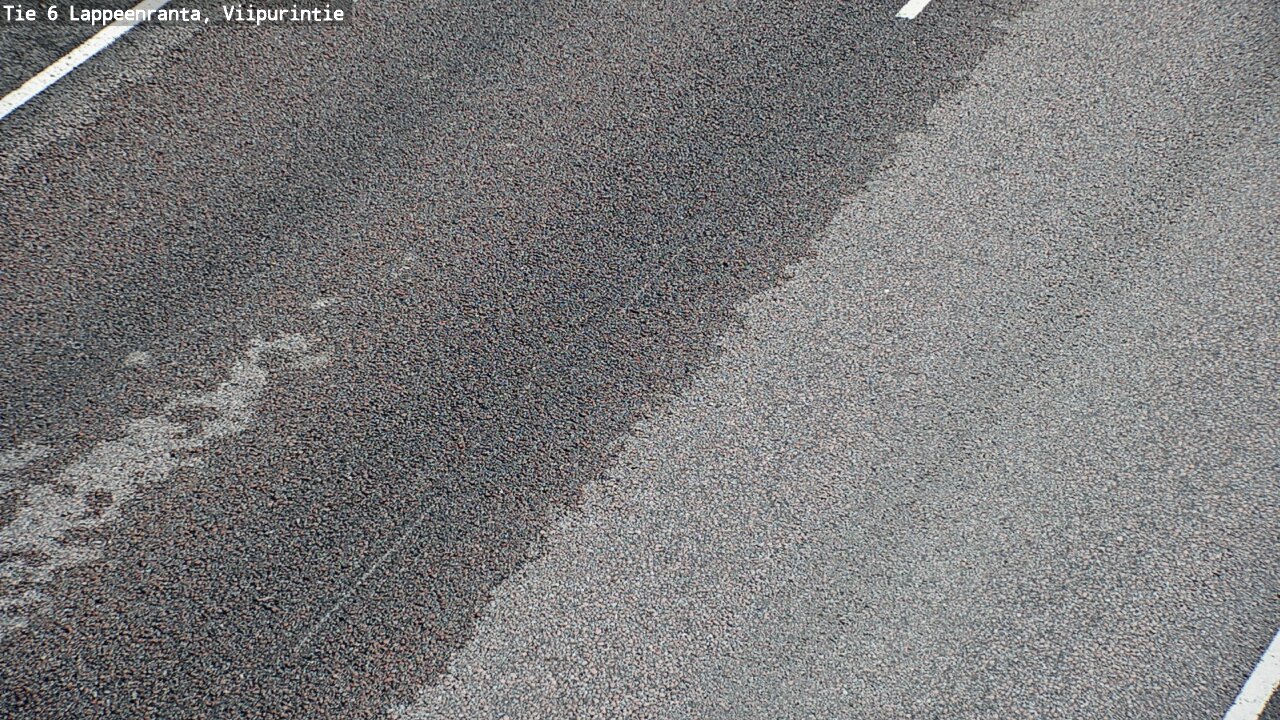 Weather Camera Image Road 6 Lappeenranta, Viipurintie, Lappeenranta, Etelä-Karjala