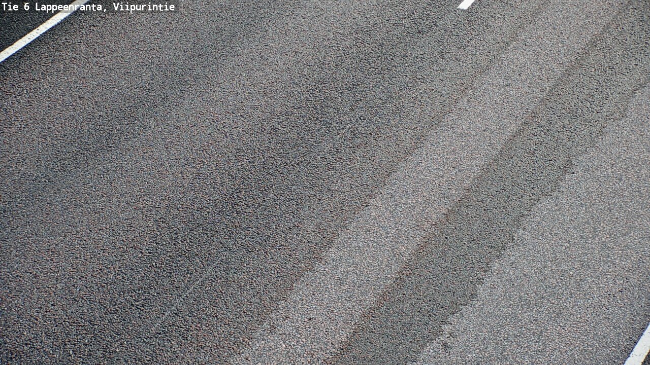 Weather Camera Image Road 6 Lappeenranta, Viipurintie, Lappeenranta, Etelä-Karjala