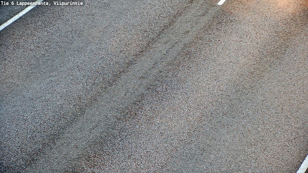 Weather Camera Image Väg 6 Villmanstrand, Viipurintie, Lappeenranta, Etelä-Karjala