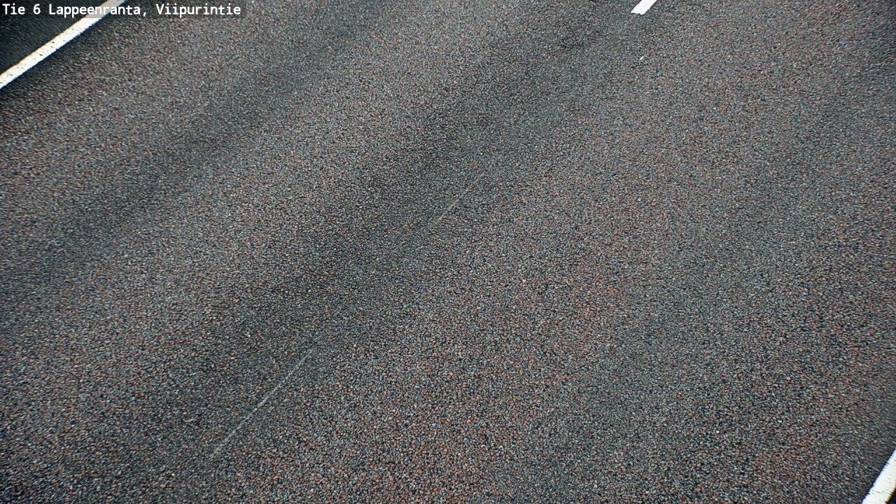Weather Camera Image Väg 6 Villmanstrand, Viipurintie, Lappeenranta, Etelä-Karjala