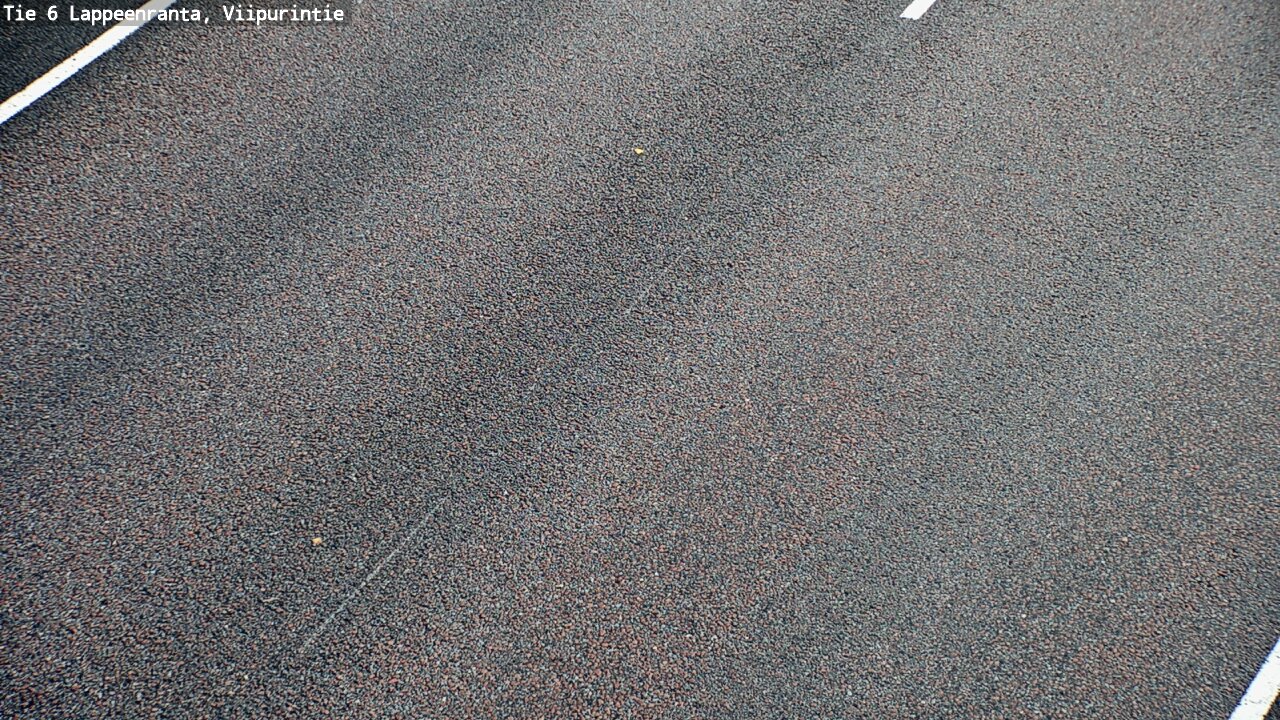 Weather Camera Image Road 6 Lappeenranta, Viipurintie, Lappeenranta, Etelä-Karjala