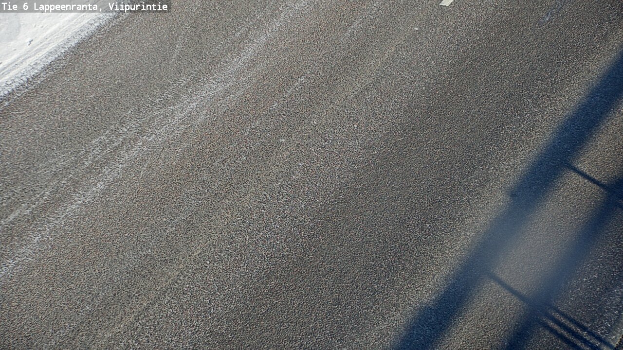 Weather Camera Image Road 6 Lappeenranta, Viipurintie, Lappeenranta, Etelä-Karjala