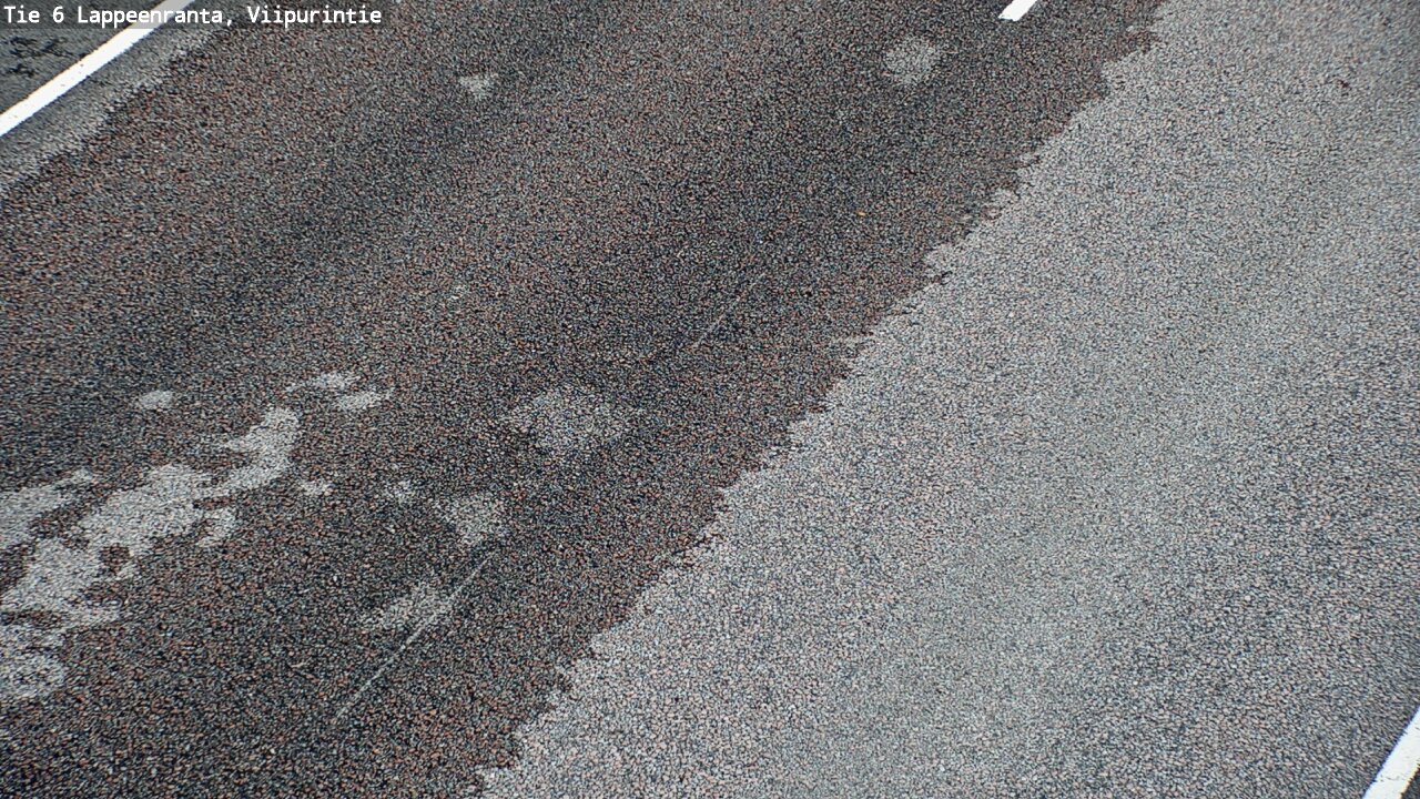 Weather Camera Image Road 6 Lappeenranta, Viipurintie, Lappeenranta, Etelä-Karjala