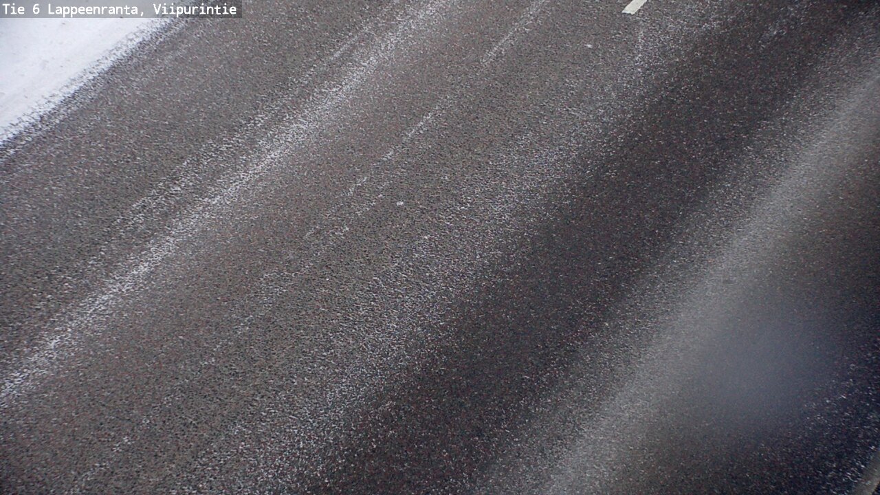 Weather Camera Image Road 6 Lappeenranta, Viipurintie, Lappeenranta, Etelä-Karjala