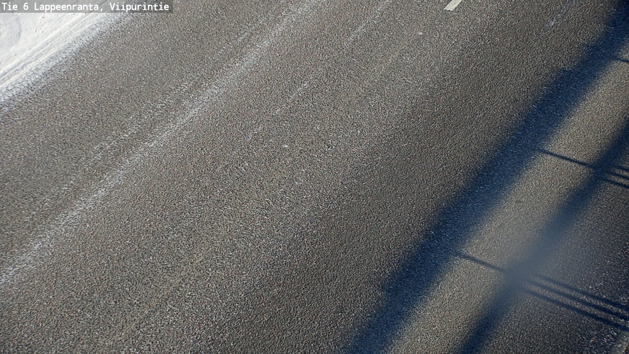 Weather Camera Image Road 6 Lappeenranta, Viipurintie, Lappeenranta, Etelä-Karjala