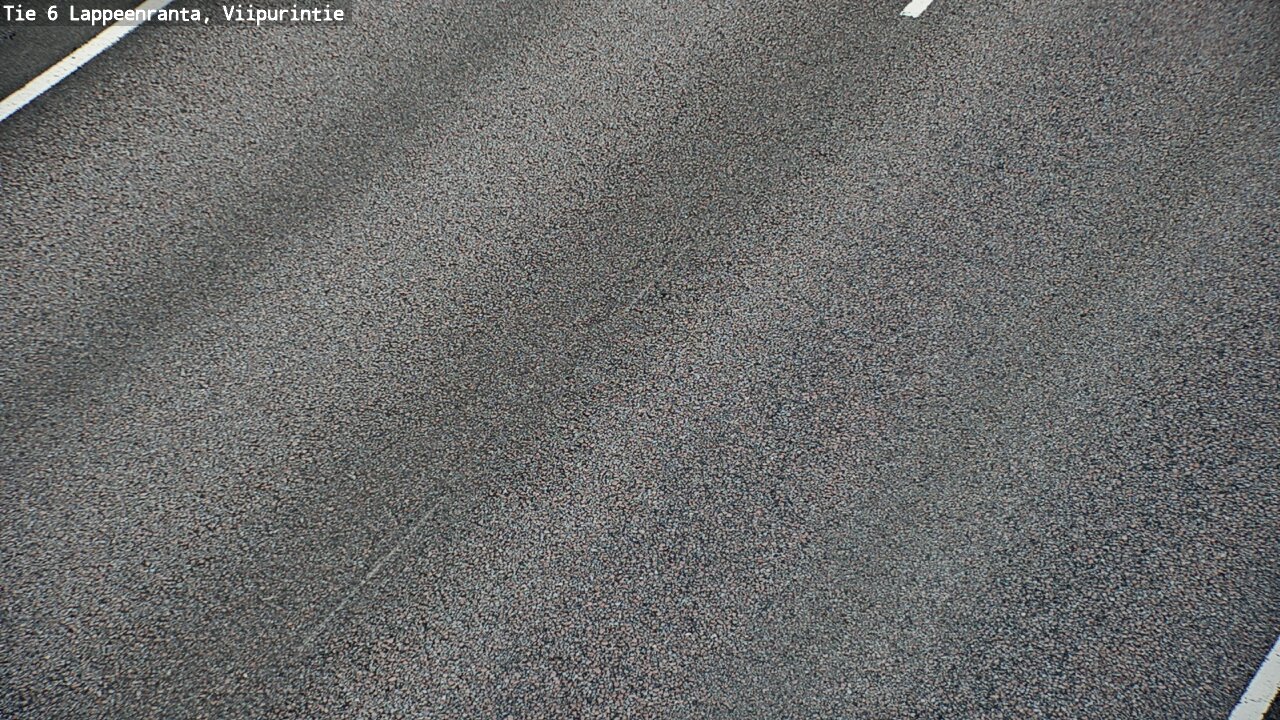 Weather Camera Image Road 6 Lappeenranta, Viipurintie, Lappeenranta, Etelä-Karjala