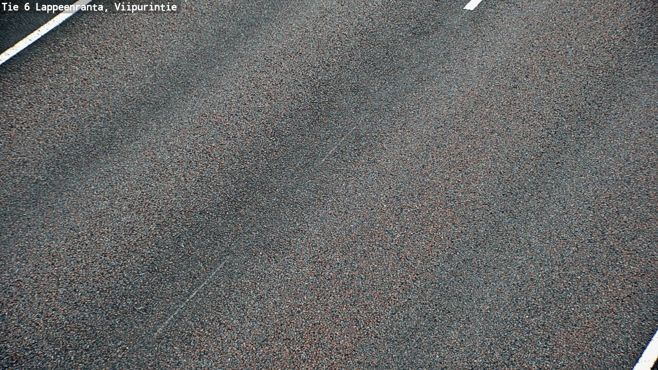 Weather Camera Image Väg 6 Villmanstrand, Viipurintie, Lappeenranta, Etelä-Karjala