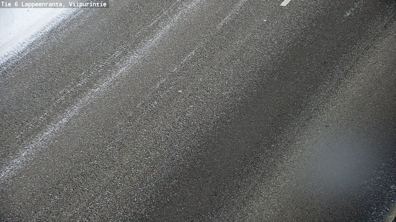 Weather Camera Image Road 6 Lappeenranta, Viipurintie, Lappeenranta, Etelä-Karjala