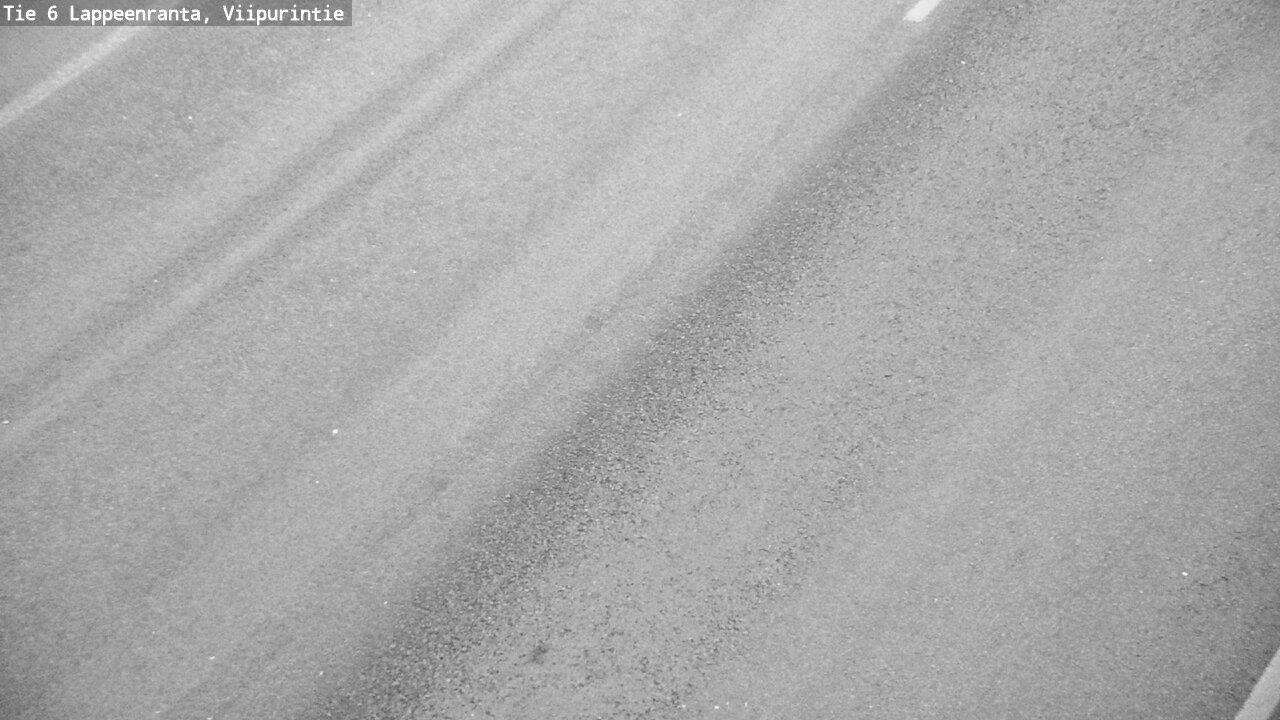 Weather Camera Image Road 6 Lappeenranta, Viipurintie, Lappeenranta, Etelä-Karjala