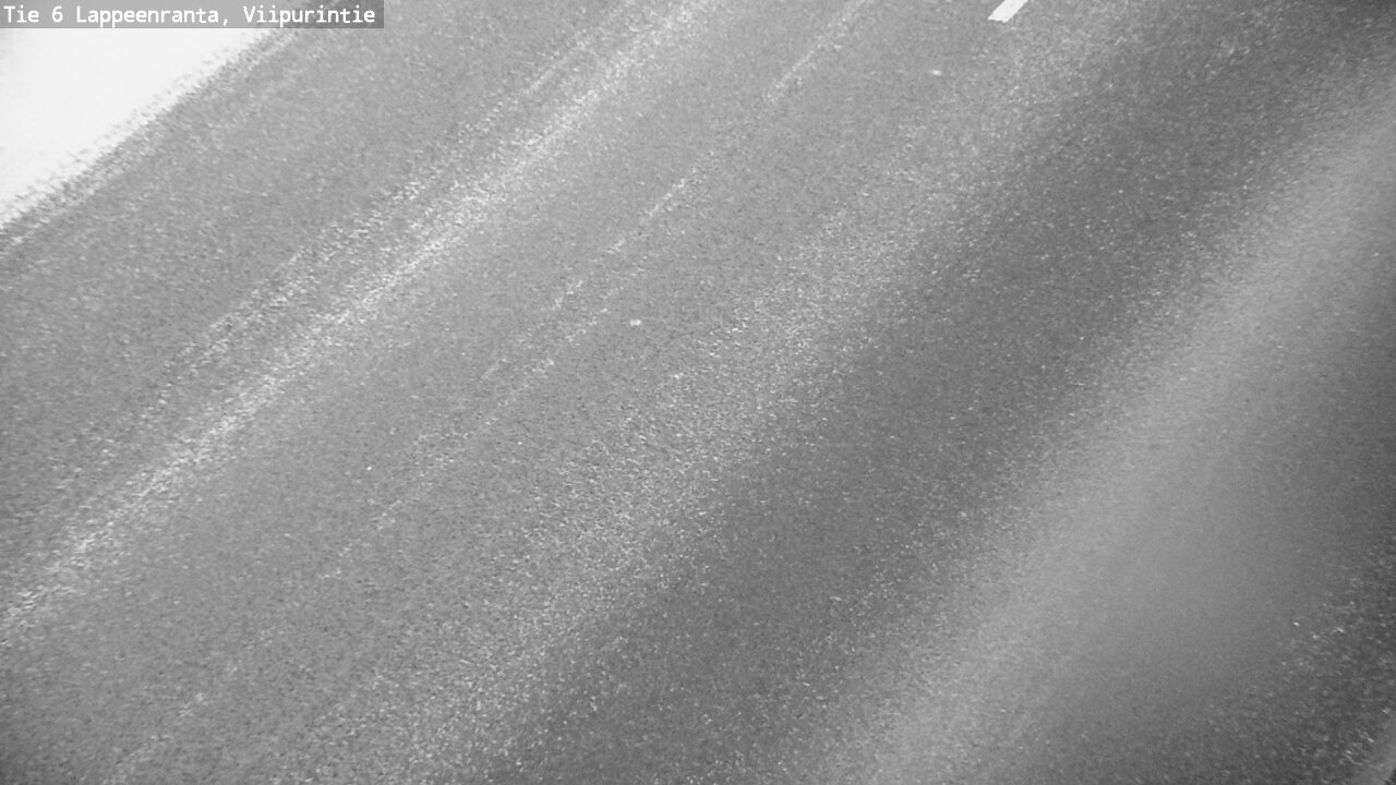 Weather Camera Image Road 6 Lappeenranta, Viipurintie, Lappeenranta, Etelä-Karjala