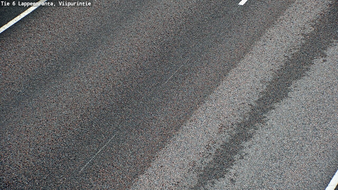 Weather Camera Image Väg 6 Villmanstrand, Viipurintie, Lappeenranta, Etelä-Karjala