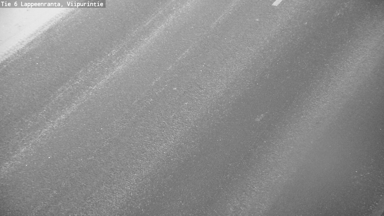 Weather Camera Image Road 6 Lappeenranta, Viipurintie, Lappeenranta, Etelä-Karjala