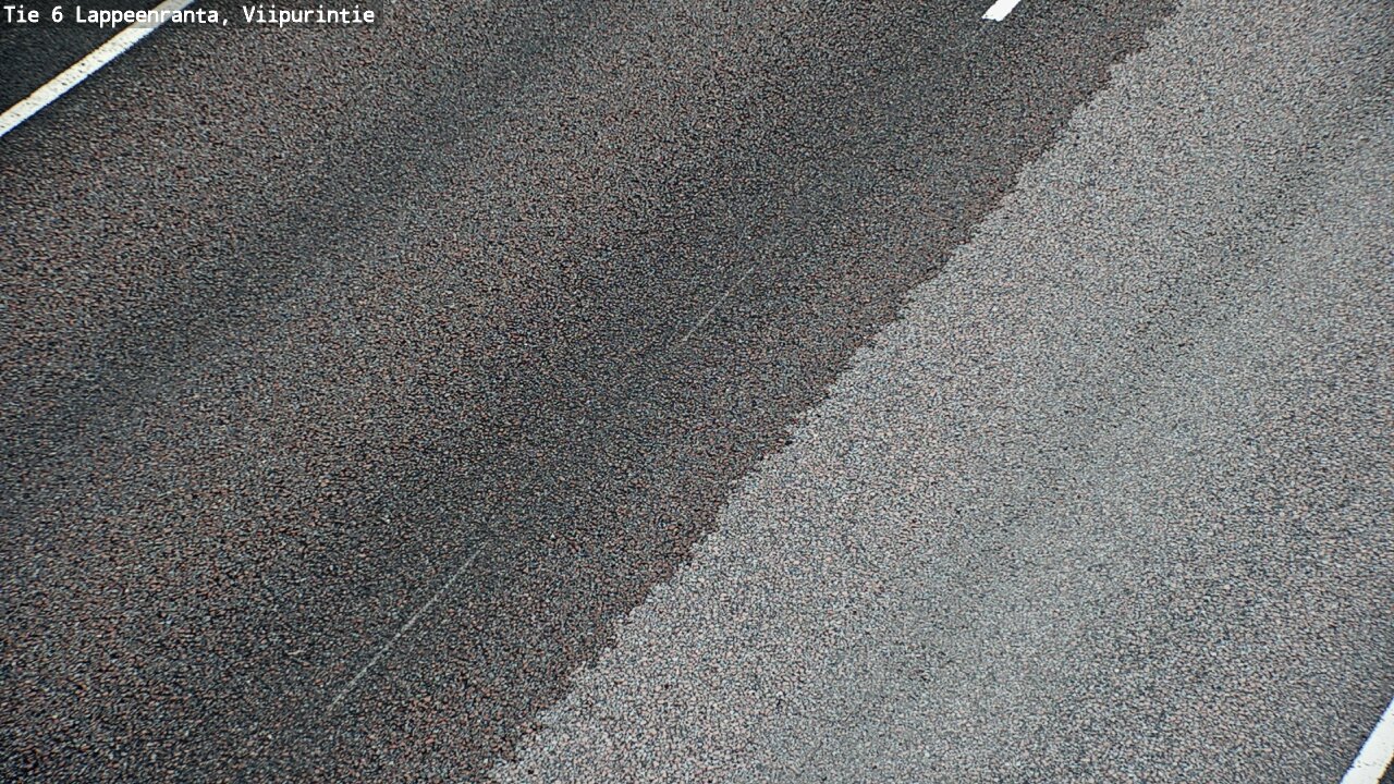 Weather Camera Image Väg 6 Villmanstrand, Viipurintie, Lappeenranta, Etelä-Karjala