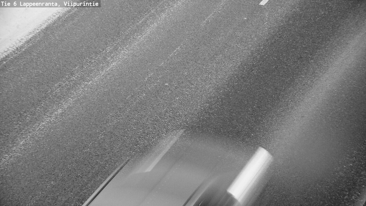 Weather Camera Image Road 6 Lappeenranta, Viipurintie, Lappeenranta, Etelä-Karjala