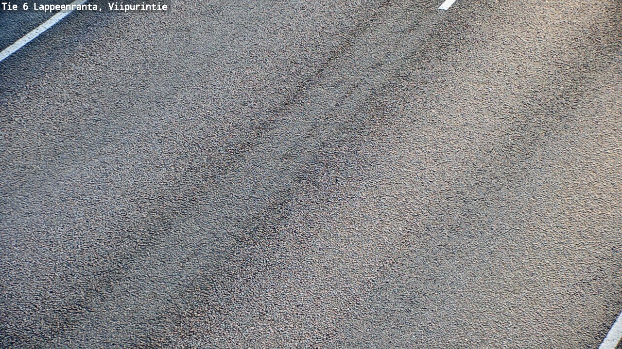 Weather Camera Image Väg 6 Villmanstrand, Viipurintie, Lappeenranta, Etelä-Karjala