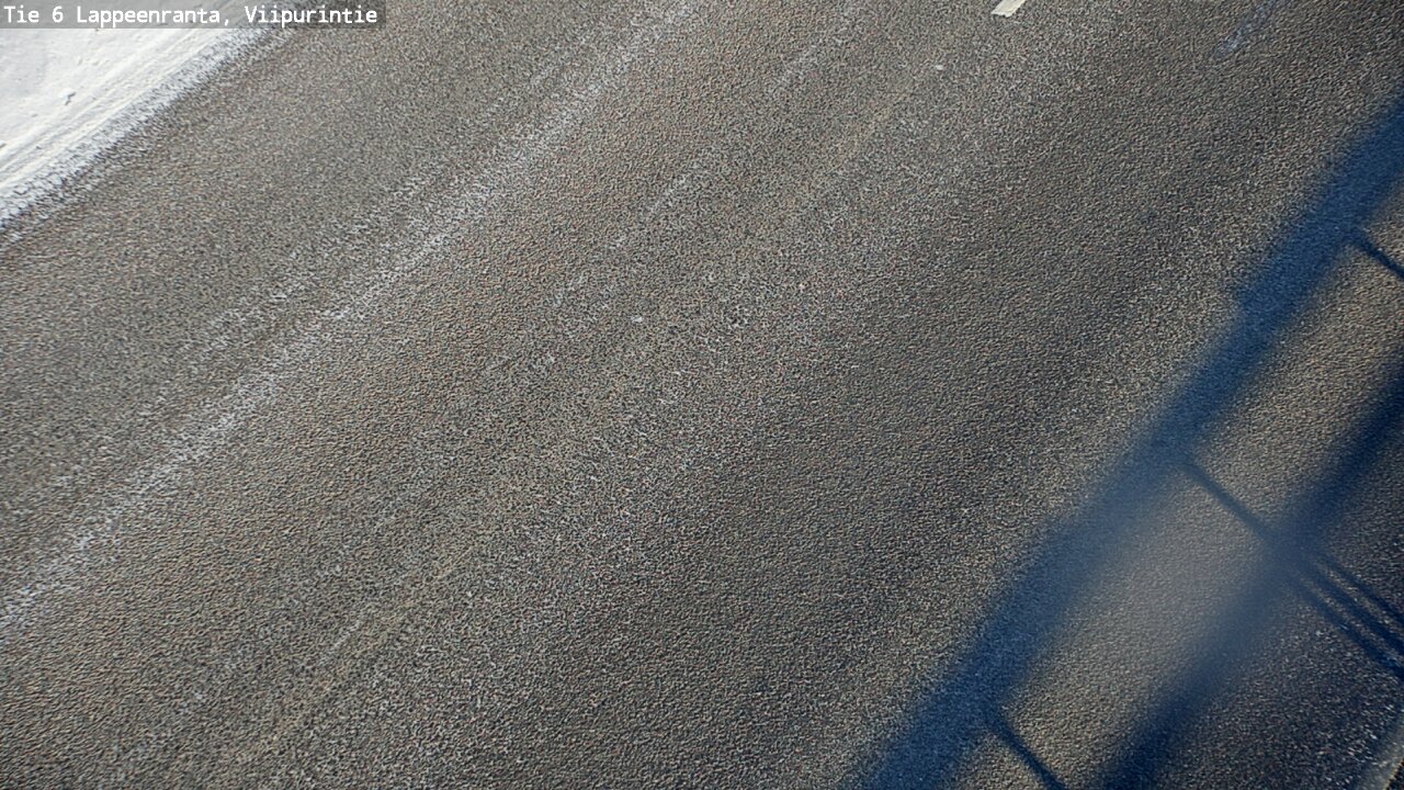 Weather Camera Image Road 6 Lappeenranta, Viipurintie, Lappeenranta, Etelä-Karjala